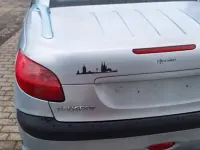 Gebraucht Peugeot 206 CC 136 PS (100 kW) 2001 Silber Cabrio