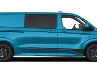 Neu Ford E-Transit Sport 160 kW (218 PS) 2026 Digital aqua blue metallic Van
