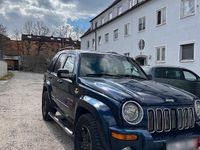 Gebraucht Jeep Cherokee Limited 150 PS (110 kW) 2003 Blau SUV