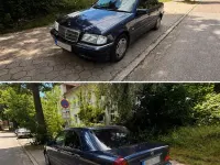 Gebraucht Mercedes C180 Classic 122 PS (89 kW) 1998 Blau Limousine