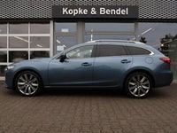 Gebraucht Mazda 6 Sports-Line 194 PS (142 kW) 2018 Reflexblau metallic (metallic) Kombi