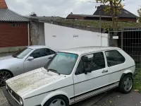 Brugt VW Golf I S 70 HK (51 kW) 1981 Hvid Hatchback