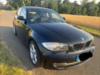 Gebraucht BMW 116 122 PS (89 kW) 2007 Schwarz Kleinwagen