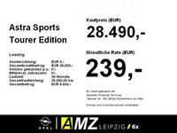 Neu Opel Astra Edition 131 PS (96 kW) 2025 Karbon schwarz Kombi