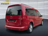 Gebraucht VW Caddy Maxi Comfortline 110 PS (80 kW) 2016 Kirschrot, kirschrot Van / Kleinbus