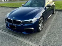 Occasion BMW M550 Performance 462 ch (339 kW) 2017 Bleue Berline