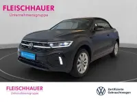 Gebraucht VW T-Roc Cabriolet R-line 150 PS (110 kW) 2024 Schwarz Cabrio