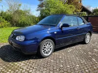 Używany VW Golf Classicline 116 KM (85 kW) 2002 Niebieski Kabriolet