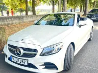 Gebraucht Mercedes C200 AMG 184 PS (135 kW) 2019 Weiß Cabrio