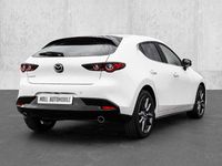 Neu Mazda 3 Exclusive 140 PS (102 kW) 2025 Snowflake white Limousine