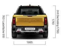 Neu KGM Musso 174 kW (237 PS) 2026 Schwarz Pickup
