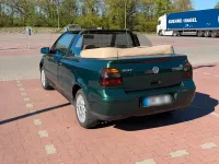Gebraucht VW Golf Cabriolet 75 PS (55 kW) 1998 Grün Cabrio