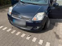Gebraucht Ford Fiesta 68 PS (50 kW) 2007 Blau Kleinwagen