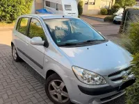 Gebraucht Hyundai Getz 106 PS (77 kW) 2008 Silber Kleinwagen