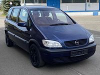 Gebraucht Opel Zafira Selection 97 PS (71 kW) 2001 Blau Van / Kleinbus