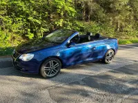 Gebraucht VW Eos 200 PS (147 kW) 2007 Blau Cabrio