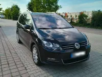 Gebraucht VW Sharan Highline 140 PS (102 kW) 2015 Schwarz Van / Kleinbus