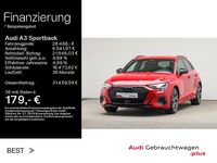 Gebraucht Audi A3 Advanced Plus 150 PS (110 kW) 2023 Tangorot metallic (metallic) Limousine