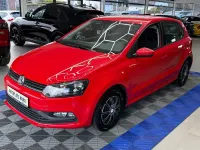 Gebraucht VW Polo Trendline 60 PS (44 kW) 2014 Rot Kleinwagen