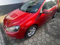 Gebraucht VW Golf VI Style 122 PS (89 kW) 2011 Rot Kleinwagen