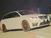 Gebraucht Skoda Octavia RS 184 PS (135 kW) 2014 Weiß Kombi