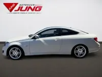 Gebraucht Mercedes C180 AMG line 156 PS (114 kW) 2011 Weiß Coupé