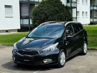 Gebraucht Kia Ceed Attract 99 PS (72 kW) 2015 Schwarz Kleinwagen