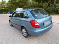 Gebraucht Skoda Fabia 87 PS (63 kW) 2009 Blau Kombi