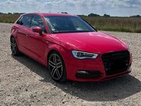 Gebraucht Audi A3 S-Line 150 PS (110 kW) 2013 Rot Limousine