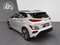Gebraucht Hyundai Kona N Line 199 PS (146 kW) 2023 Cyber grey / met SUV