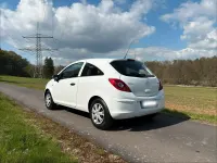 Gebraucht Opel Corsa 60 PS (44 kW) 2009 Weiß Kleinwagen