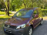 Gebraucht VW Caddy 102 PS (75 kW) 2012 Rot Van / Kleinbus