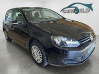 Gebraucht VW Golf VI Trendline 80 PS (58 kW) 2009 Schwarz Kleinwagen