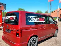 Gebraucht VW Multivan Highline 204 PS (150 kW) 2022 Rot Van / Kleinbus