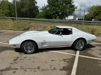 Gebraucht Chevrolet Corvette C3 190 PS (139 kW) 1977 Weiß Coupé