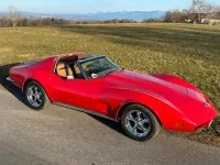 Gebraucht Corvette Stingray 190 PS (139 kW) 1973 Rot Coupé