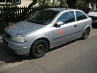 Gebraucht Opel Astra 84 PS (61 kW) 2001 Silber Coupé