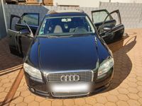 gebraucht Audi A4 8E 2.0 Kombi Limousine Klima Navi Tempomat Diesel schwarz