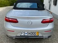 Second-hand Mercedes E200 184 CP (135 kW) 2018 Argintiu Cabrio