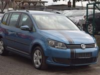 Gebraucht VW Touran Trendline 105 PS (77 kW) 2010 Blau Van / Kleinbus