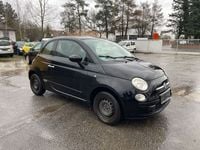 Gebraucht Fiat 500 Pop 69 PS (50 kW) 2009 Schwarz Kleinwagen