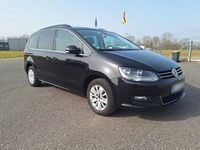 Gebraucht VW Sharan Comfortline 150 PS (110 kW) 2019 Schwarz Van / Kleinbus