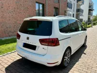 Gebraucht Seat Alhambra 4Drive 184 PS (135 kW) 2018 Weiß Van / Kleinbus