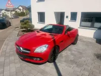 Gebraucht Mercedes SLK250 AMG 204 PS (150 kW) 2012 Rot Cabrio