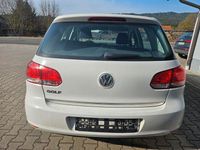 Gebraucht VW Golf VI Trendline 86 PS (63 kW) 2011 Weiß Kleinwagen