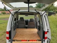 Gebraucht VW Caddy 109 PS (80 kW) 2006 Weiß Van / Kleinbus