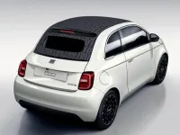 Neu Fiat 500C La Prima 65 PS (47 kW) 2026 Ice weiß Cabrio