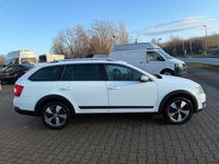 Gebraucht Skoda Octavia Scout 4x4 150 PS (110 kW) 2015 Weiß Kleinwagen