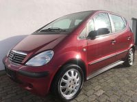 Gebraucht Mercedes A160 82 PS (60 kW) 2002 Weinrot Kleinwagen