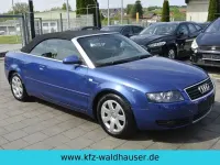 Gebraucht Audi A4 Cabriolet 170 PS (125 kW) 2002 Blau Cabrio